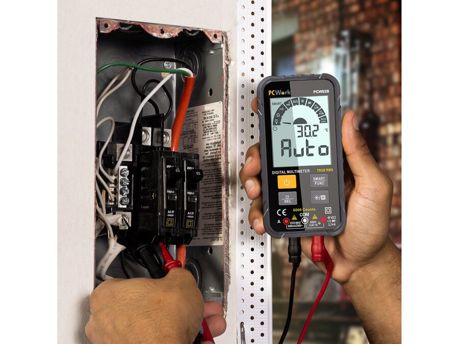 PCW02B Digital Smart Multimeter, Sand RMS