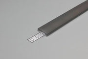 DIOFLEX afdækning F sort f/alu profil 2m