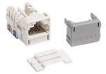 Modular jack KAT6 U MGS400 hvid PK 100