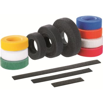 Burrebånd binder med hoved 203X12,7 sort
