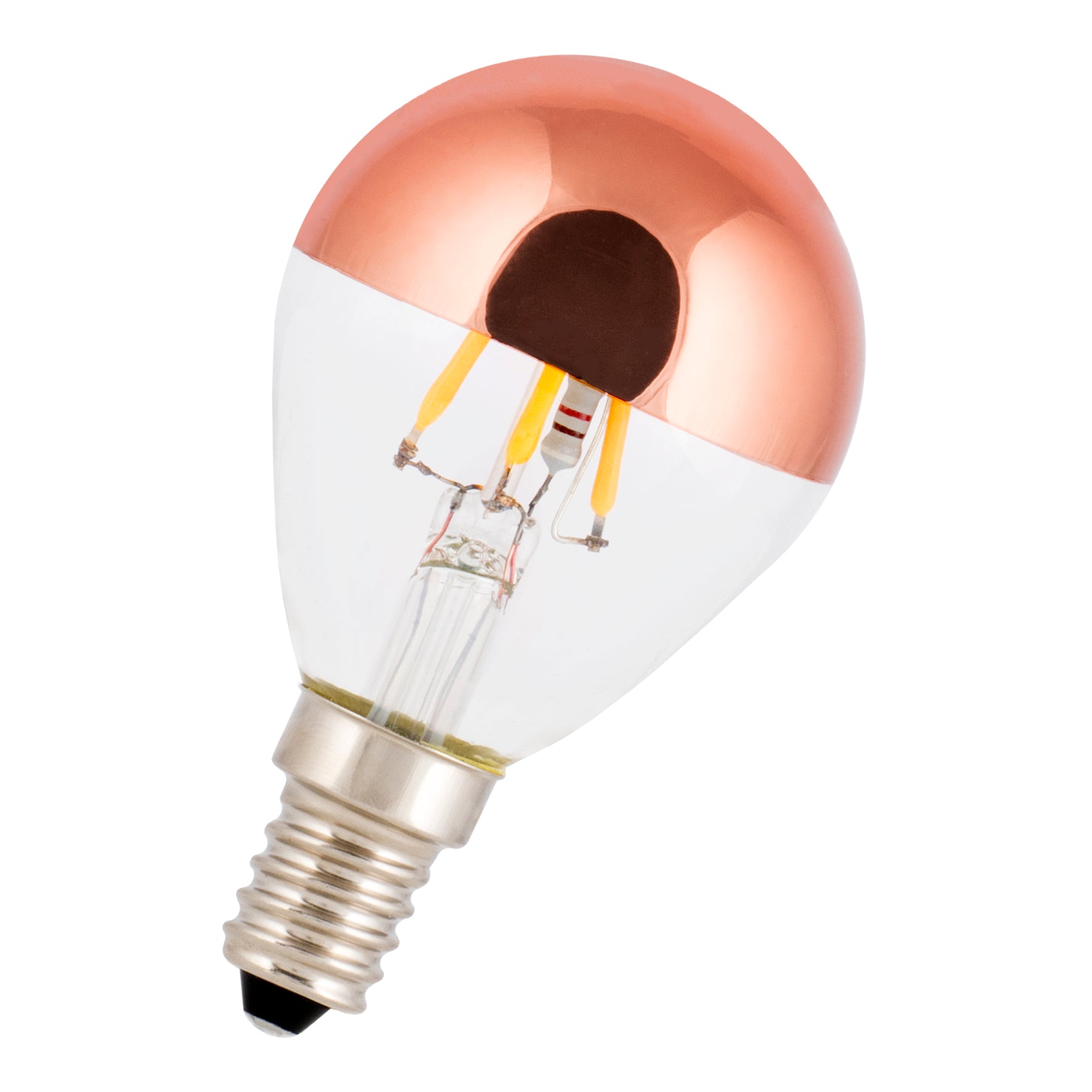 G45 Filament eff. LED pære - 240V 2,7W E14 Topforsp. kobber