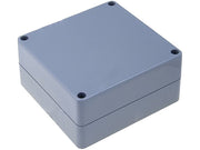 G386 plastkabinet - Mørkegrå, IP65 (120x120x60mm)
