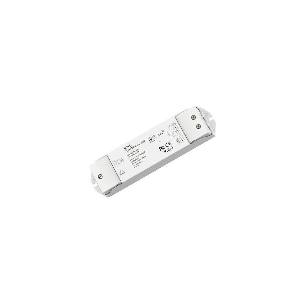 LEDlife rWave CCT controller - Tryk-dæmpning, 12V (96W), 24V (192W), aflastning i begge ender
Input: 12V-24V