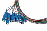 Pigtail G652D SemiTight 12x2m SC/UPC-NC 12  forskellige farver 900