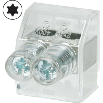 Samlemuffe 10 mm² dobbelt klar med Torx10