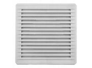 Kvadratisk ventilationsrist - 140x140mm kanal, Grå
