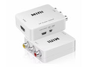 HDMI konverter - Analog AV til HDMI, Hvid