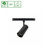 System Shift Smart-Spot S Skinne Lys Ø35x142x106mm 6W 24° Sort CCT/Dim