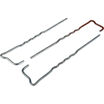 Byggros 300 x 40 x 20 x 3 mm l-formet jordspyd, galv. stål