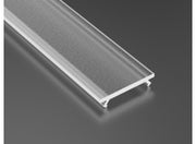 Cover til alu. LED profil - 12mm, Diffus, UV best. (2,02m)