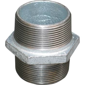 1” galvaniseret brystnippel