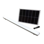 18W Solar LED Armatur med Sensor og RF-kontrol - 3i1, Tæt og IP65-klassificeret
