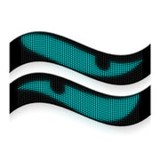 Pixel matrix panel 20x64 med Bluetooth og 5V USB-tilslutning