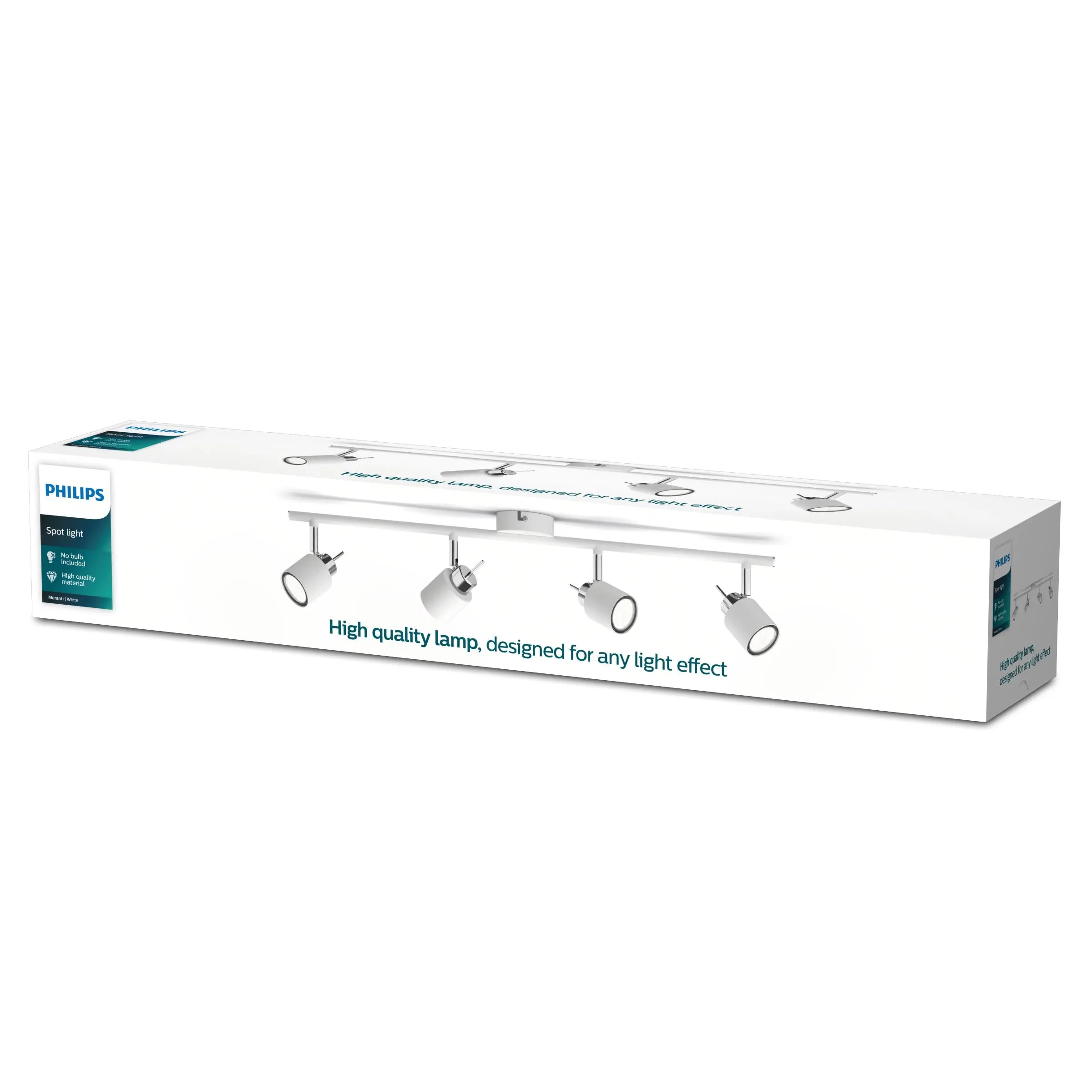 Meranti bar/tube white 4x35W 230V