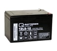 Q-Batteries 12V-12Ah blybatteri 151X98X95 VDS