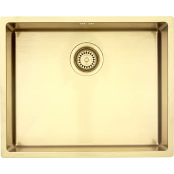 Lavabo Kubus 500 Soft køkkenvask 54x44 cm, messing