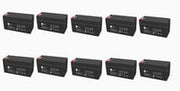 Blybatteri 12V-1,3AH 97X43X52 10-pak