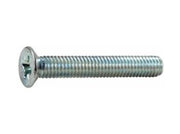 Pozidriv maskinskrue, undersænket - M2x8mm, PZ1 (50 stk.)