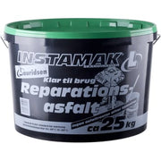 Instamak reparationsasfalt 25 kg, 0-8 mm, grøn
