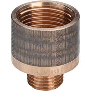 1/4 x 3/8" Rødgods Silicium Bronze reduktion