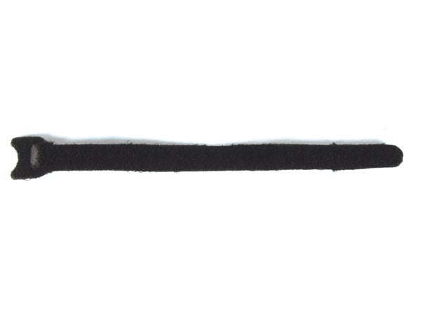 Velcro kabelstrips - 12,5x300mm, Sort (10 stk.)