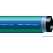 Egeplast 50 mm SLA-rør, PE100 PN16 SDR11 m/alu-kappe, blå, 6 m