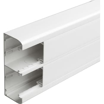 Kanal Kliksystem 50 x 130 mm med låg, hvid