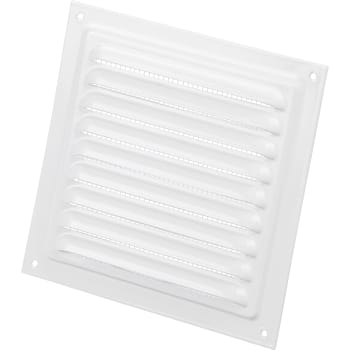 Jalousirist med insektnet 250x250 mm, hvid, MVM