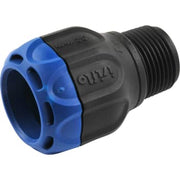 Isiflo Sprint 32 mm x 1.1/4" overgang med nippel, komposit, PN16