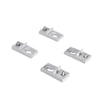 VÆGBESLAG 4 STK FOR 3020--6040 (10 MM)
