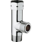Grohe tee 3/8" x 3/8" x 3/8" med omløber