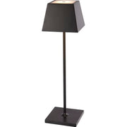 Bordlampe Conexos LED genopladelig trådløs mat sort