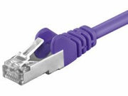 FTP netværkskabel - Skærmet CAT5e, 2xRJ45, VIOLET (2m)