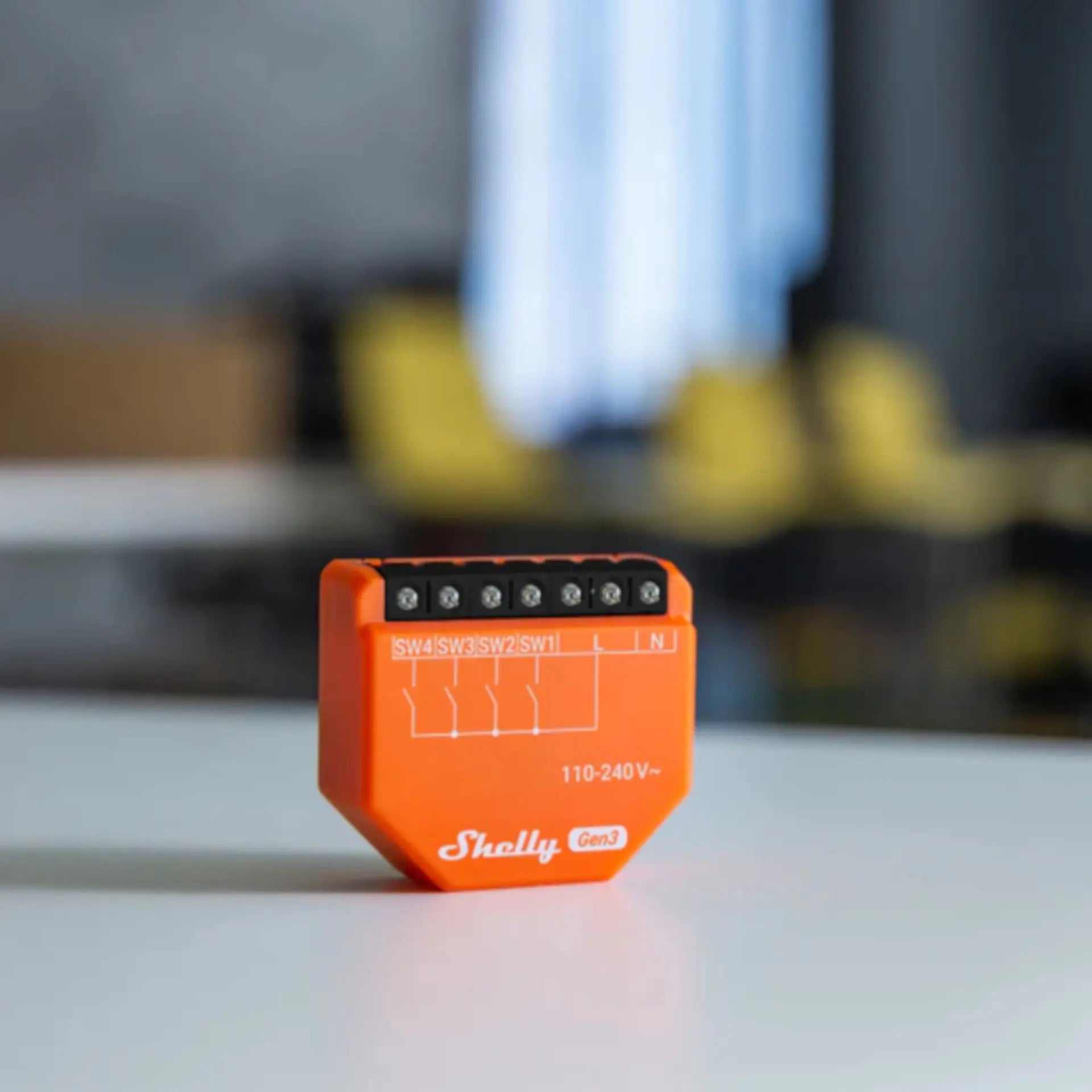Shelly I4 Gen3 - WiFi inputmodul, 4 CH, 230V