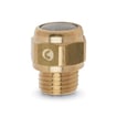 Silencer-brass-stainless steel mesh-3/8 2901 3/8  SILENCER