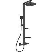 Alu+ Brusesystem+termostat Silk Black