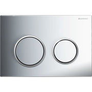 Betjeningsplade Omega 20, Krom/mat/krom