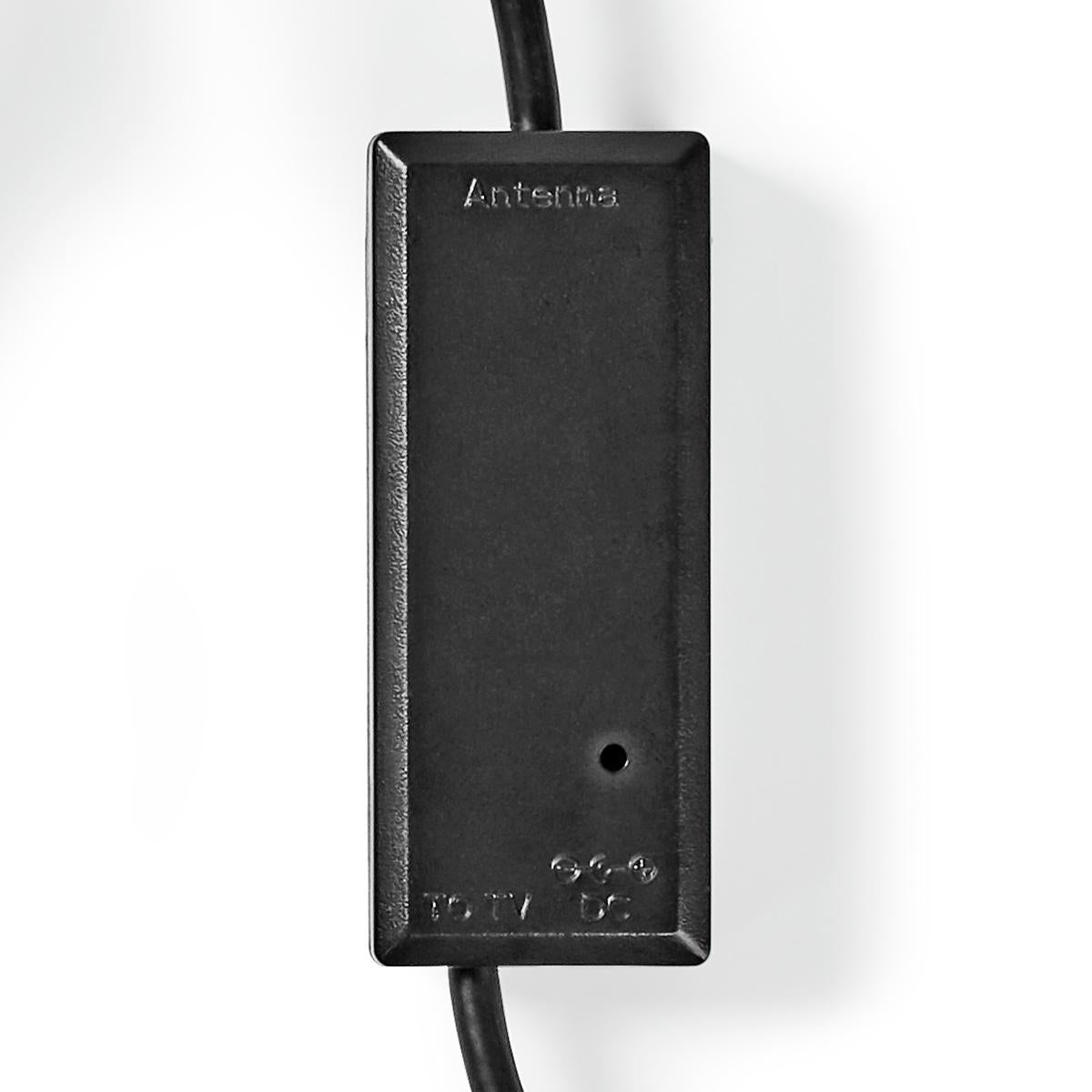 Indendørs DVB-T antenne - 0-25km, 28dB, FM/VHF/UHF, Grå