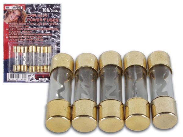 Autostereo POWER sikring, Flink 30A (5 stk.)