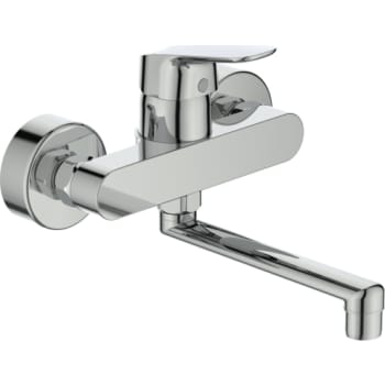 Ceraflex Vægarmatur m/tud 200 mm krom