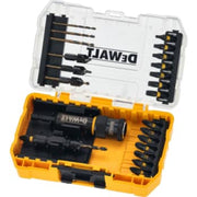 DEWALT flipdrive forbore-/ bitssæt, 18 dele i tough case