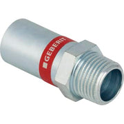 Geberit Mapress FZ Overgang 28mm x 1", nippel/nippel