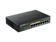 Gigabit PoE Ethernet Switch - 8 porte, heraf 4xPoE (52W)