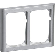 LK Fuga ramme Softline 63 2x1½m - stålmetallic