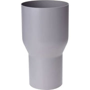 Plastmo overgang Ø90x75mm, grå