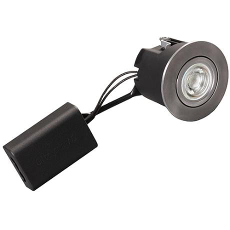 DIOSPOT OPTI OUT rund stål + Diolux E6 930 245lm