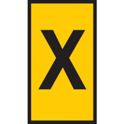 LEDNINGSMÆRKE X GUL W2
