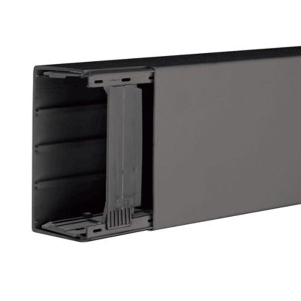 Tehalit kabelkanal komplet LF60110 2 meter - sort