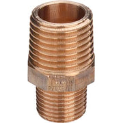 1/2 x 1/4" Rødgods Silicium Bronze reduktionsnippel