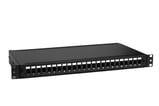 Fiberbox 24SC/LC Duplex med splice kassette sort